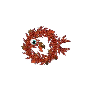 Berry Wreath Fish